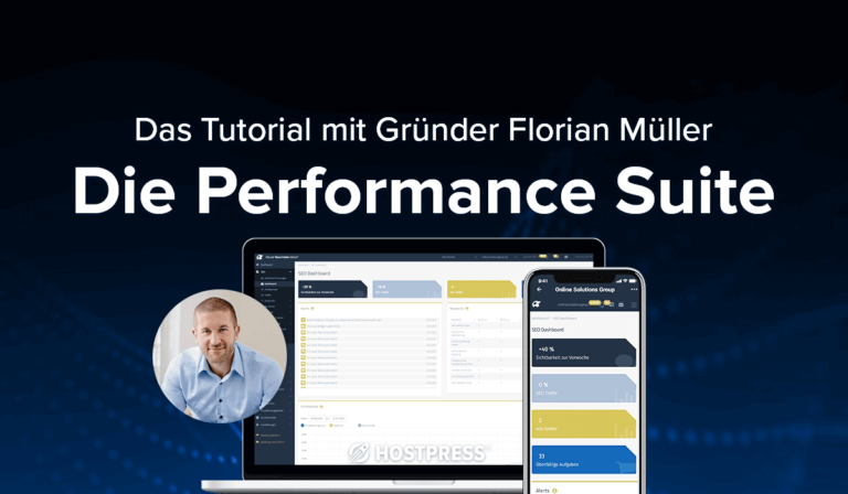 Beitragsgrafik Performance Tuite Tutorial mit Gründer Florian