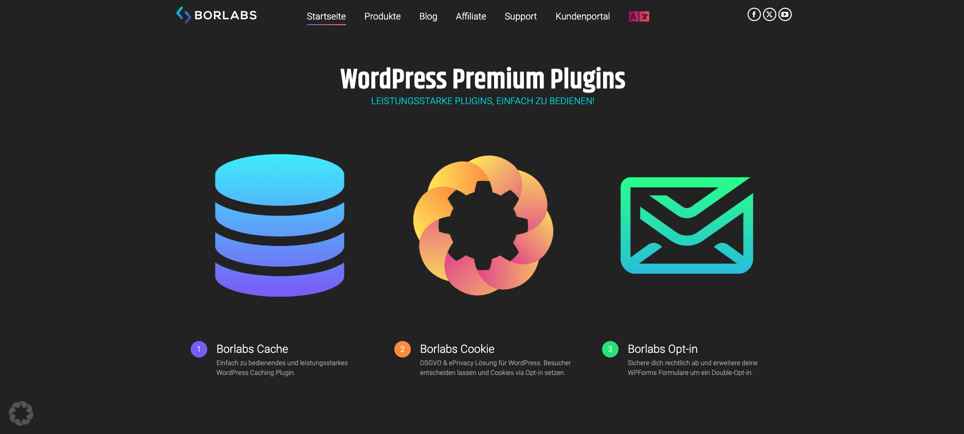 Borlabs WordPress Cookie Plugin