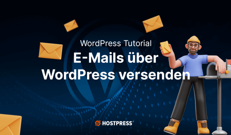 Beitragsgrafik –Emails versenden über wordpress