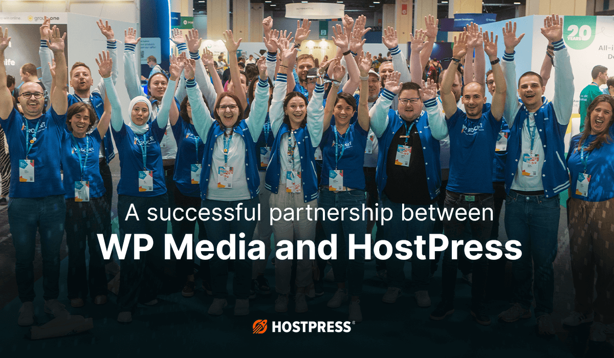 Article graphic Successful partnership between WP Media and HostPress