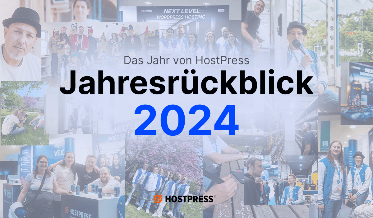 Jahresrückblick 2024 HostPress