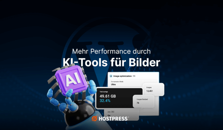 Beitragsgrafik – KI Bilder erstellen für WordPress