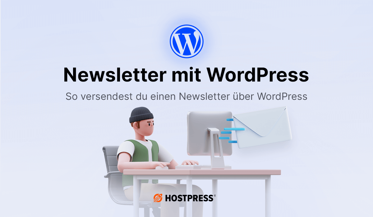 Beitragsgrafik – Newsletter versenden mit WordPress