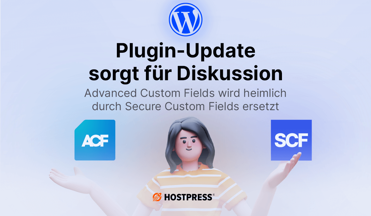 Beitragsbild – Plugin Update sorgt für Kontorverse ACF wird zu SCF