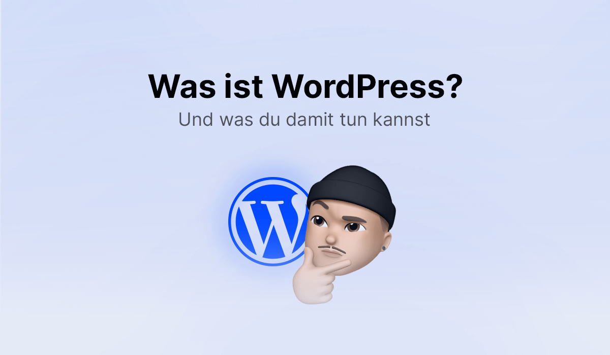 Beitragsgrafik – Was ist WordPress?