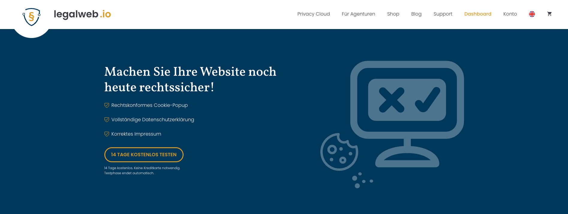 LegalWeb Plugin für WordPress