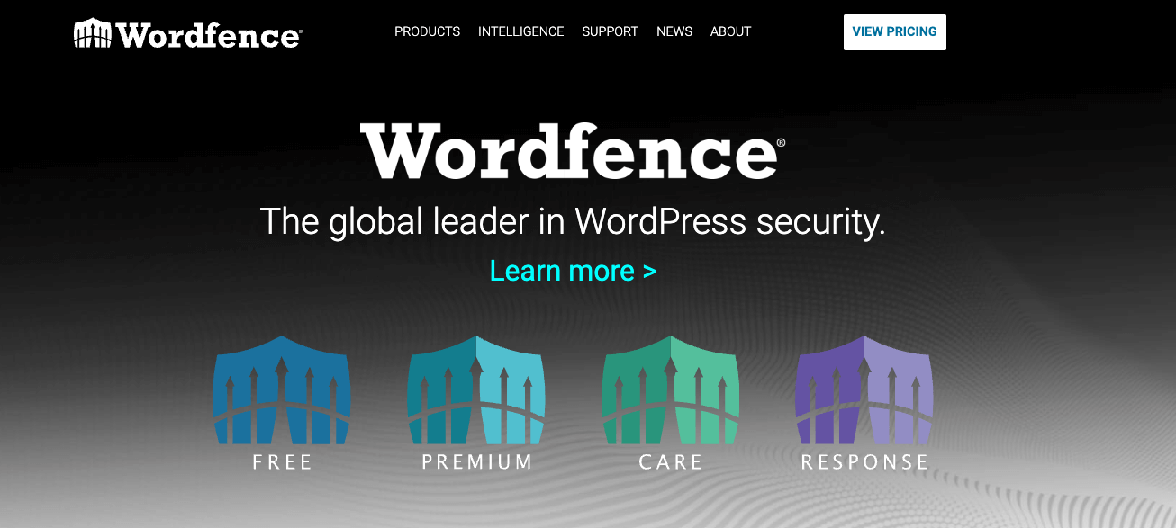 Wordfence Webseite